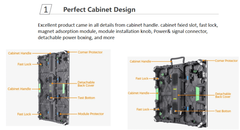 P4.81 Indoor and Outdoor led display screen rental